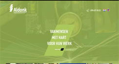 Desktop Screenshot of aldonk.nl